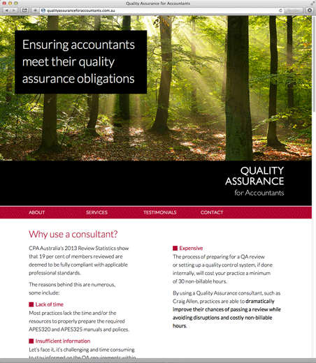 Quality Assurance for Accountants: Website