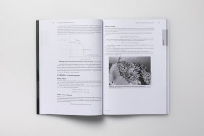 A photo of a double-page spread showing text, photo and graph from the Study Notes.
